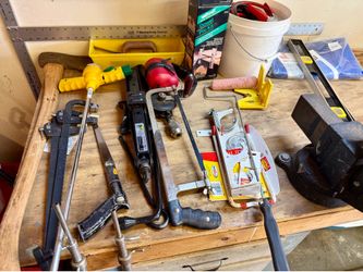 Assorted hand tools