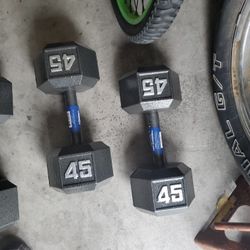 Dumbells 45lbs
