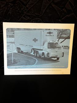1966 Vintage Chevrolet Truck Sales Brochure. A Portfolio Of Interesting Truck Patents Mounted On Vintage Chevrolet Trucks.