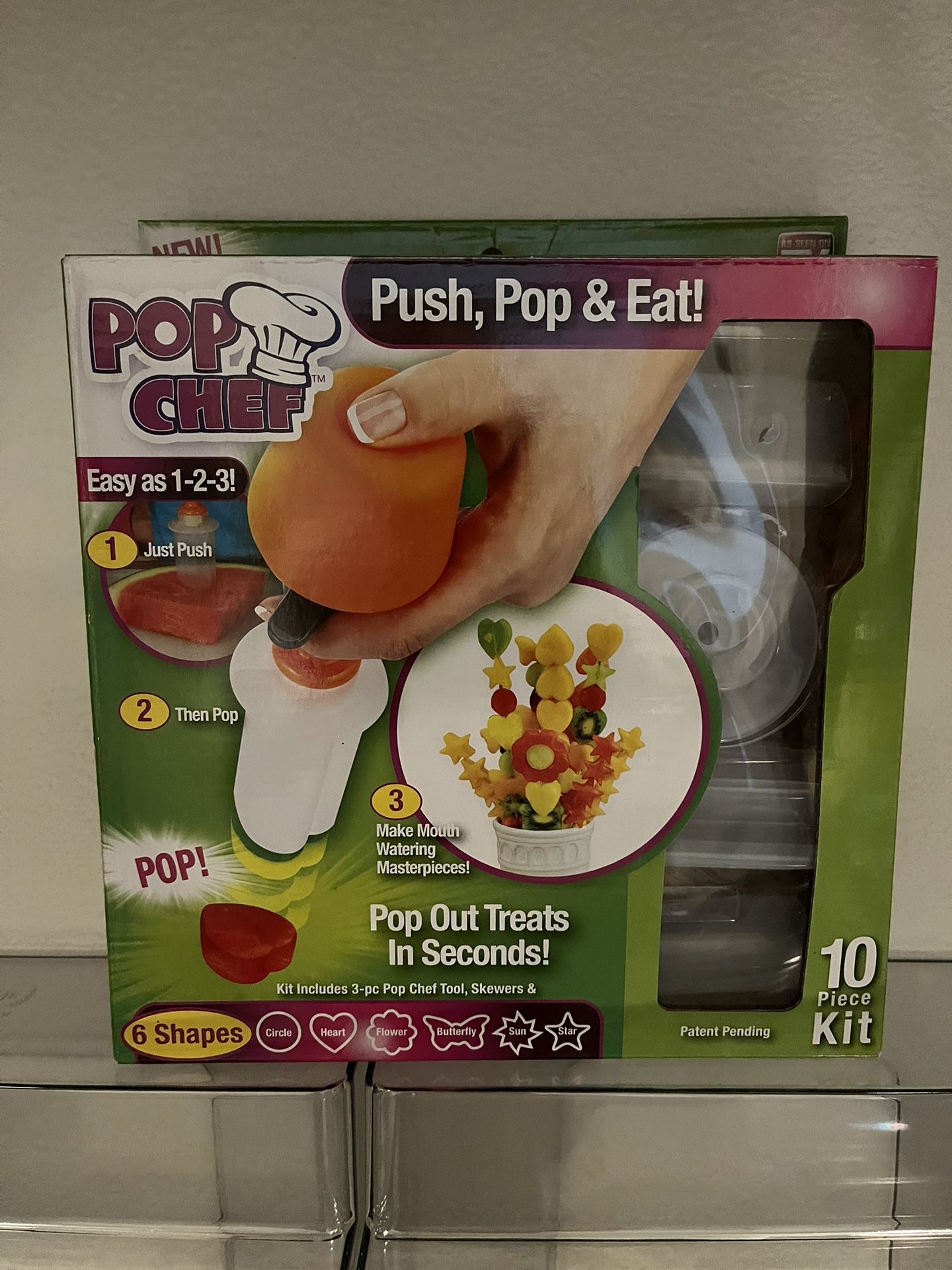 POP CHEF PUSH POP kitchen tool - NEW