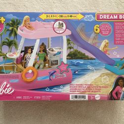 BRAND NEW Barbie Dream Boat Large Set