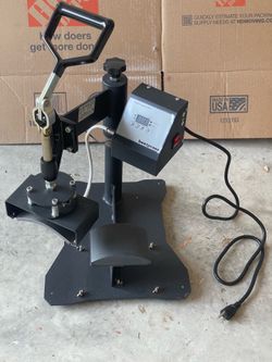 Hat heat press