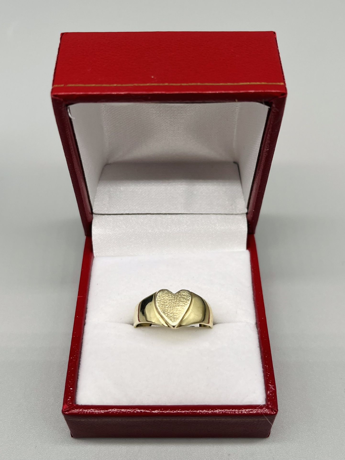 14K Gold Heart Ring 