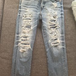Women American Eagle Jeans ( Sz 34X30)