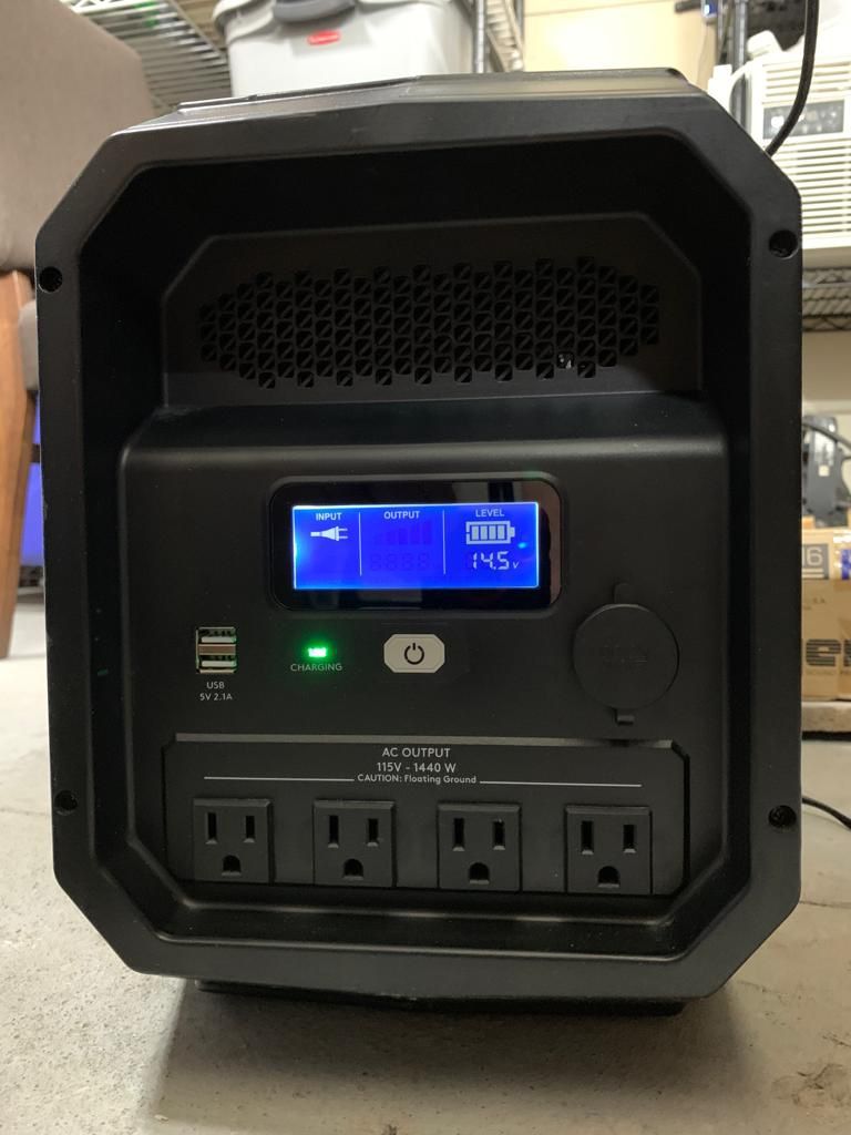 Duracell PowerSource 660 Quite Portable Battery Powered Generator