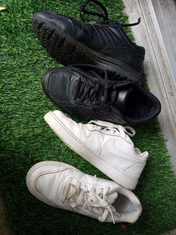 Nikes and Fila's