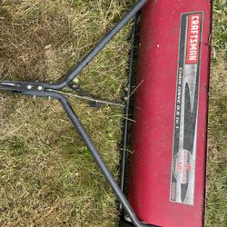 Pull Behind Lawn Sweeper