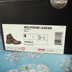 work boots size 9 