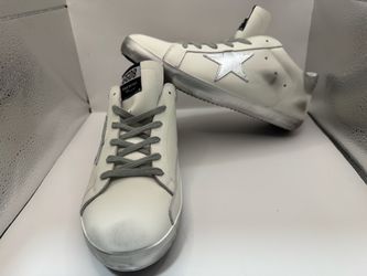 Golden Goose GGDB White Leather Sneakers