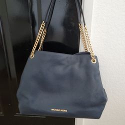 Michael Kors Navy Blue Purse