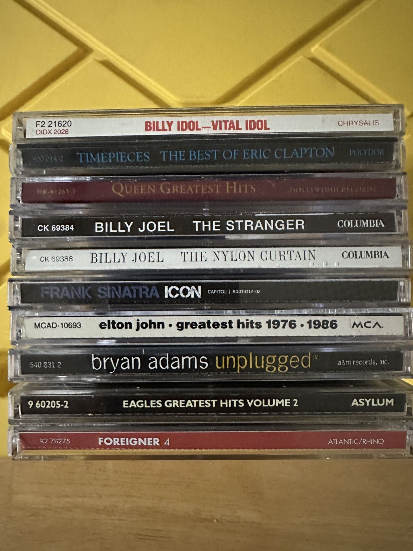 Classic Rock CD Collection – 10 Albums – Great Condition!