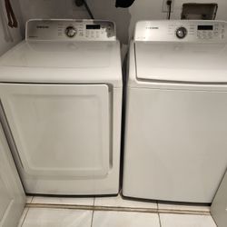 SAMSUNG WASHER AND DRYER 