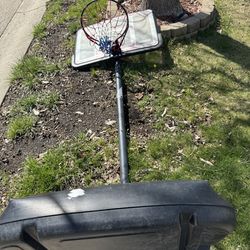 Basketball hoop new net