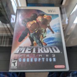 Nintendo Wii Metroid Prims 3 Corruption.