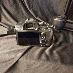 Sony A7III W/50mm lens + 2 Batteries & Charger -Great Condition