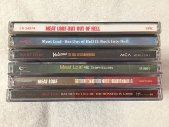 MEAT LOAF CD LOT
