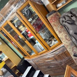 Free China Cabinet, Mirror, And Console