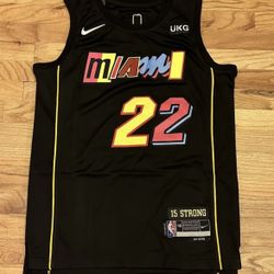 Jimmy Butler Miami City Edition Jersey Size Medium Or XL