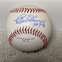 Bobby “Bob” Doerr Boston Red Sox Autographed Baseball