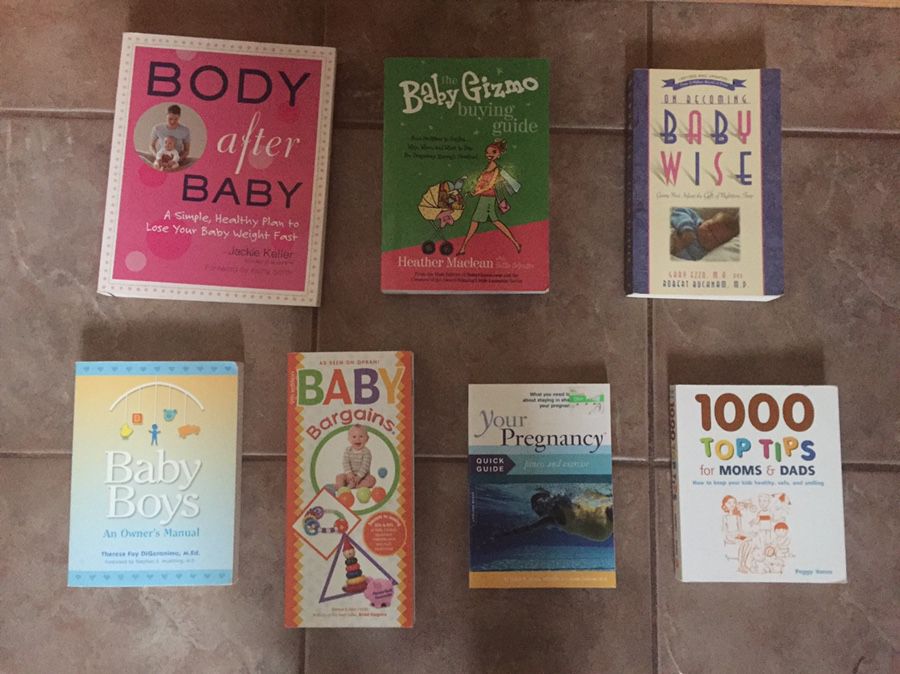 Pregnancy/baby info books