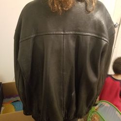 Leather jacket