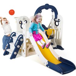 Children Play Slide