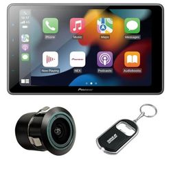 PIONEER DMH-WT3800NEX 9" Digital Media Receiver & Android Auto/Apple CarPlay w/Backup Bullet Camera
