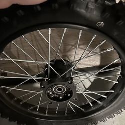 12 Inch Dirt Bike Rim With Tire 