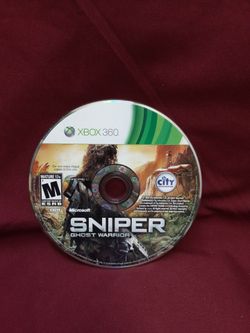 Sniper Ghost Warrior Microsoft XBOX 360 Video Game