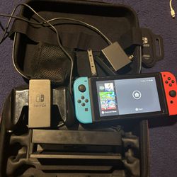 Nintendo Switch & Carrying Case