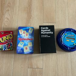 Party And Board Games - Uno, Rummikub, Cards Against Humanity, Ultimate Catchphrase
