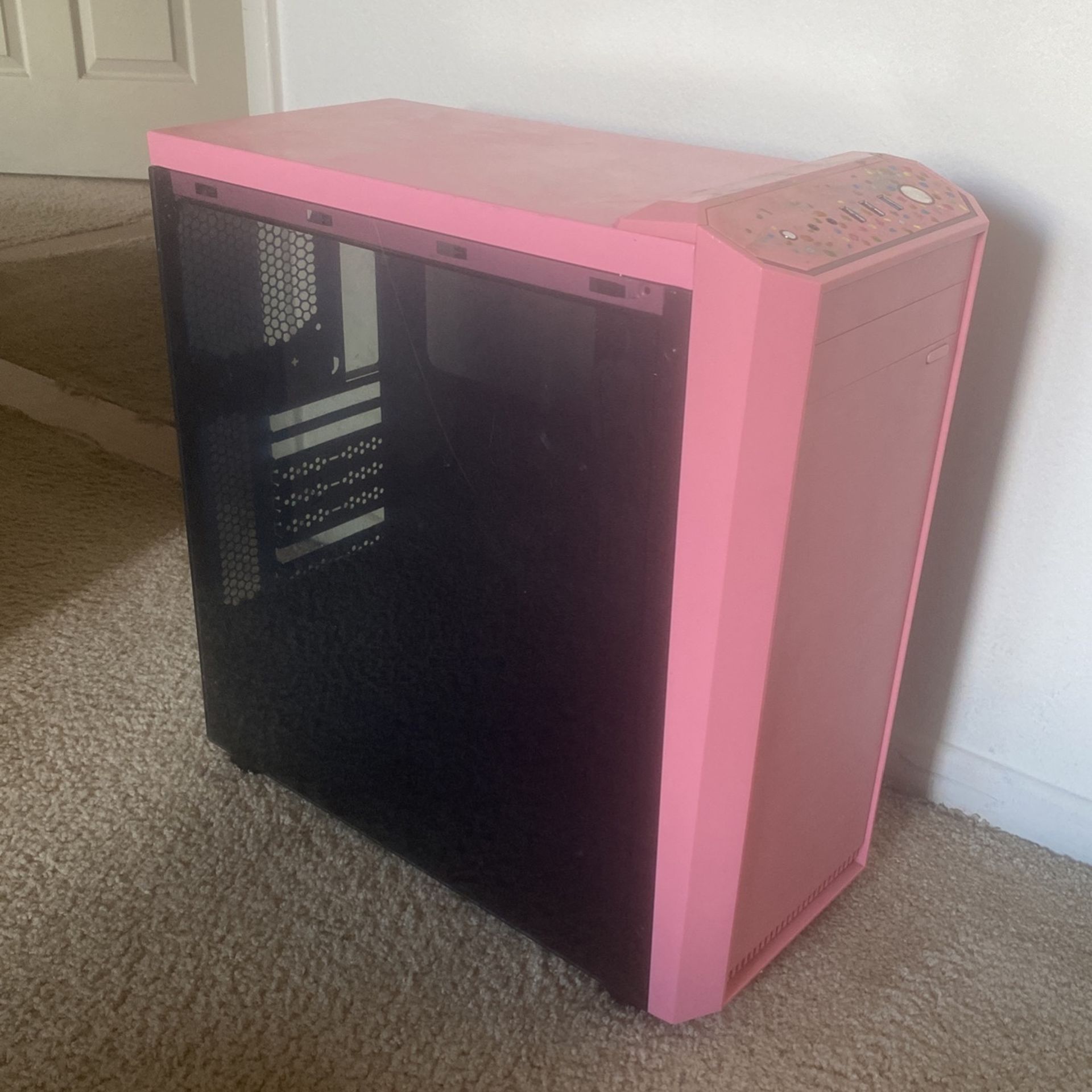 Pink Pc Case