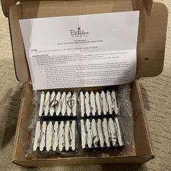 Bethlehem Lights Set of 4 Indoor/Outdoor Fairy Micro Light Strands, Color Lights