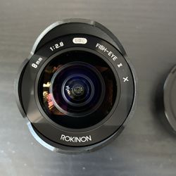Rokinon 8mm Fisheye Lens (Fuji X-mount)
