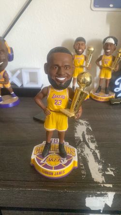 Lebron James Anthony Davis & Dwight Howard  2020 Championship Bobblehead