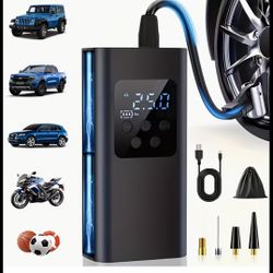 Wireless Air Pump For Cars, Bikes, Motorbikes, Sportsballs Etc