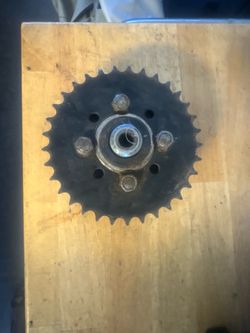 Rear Sprocket & Hub Assembly klx110