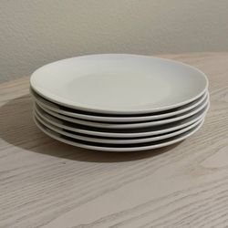 Plates 8 inches white