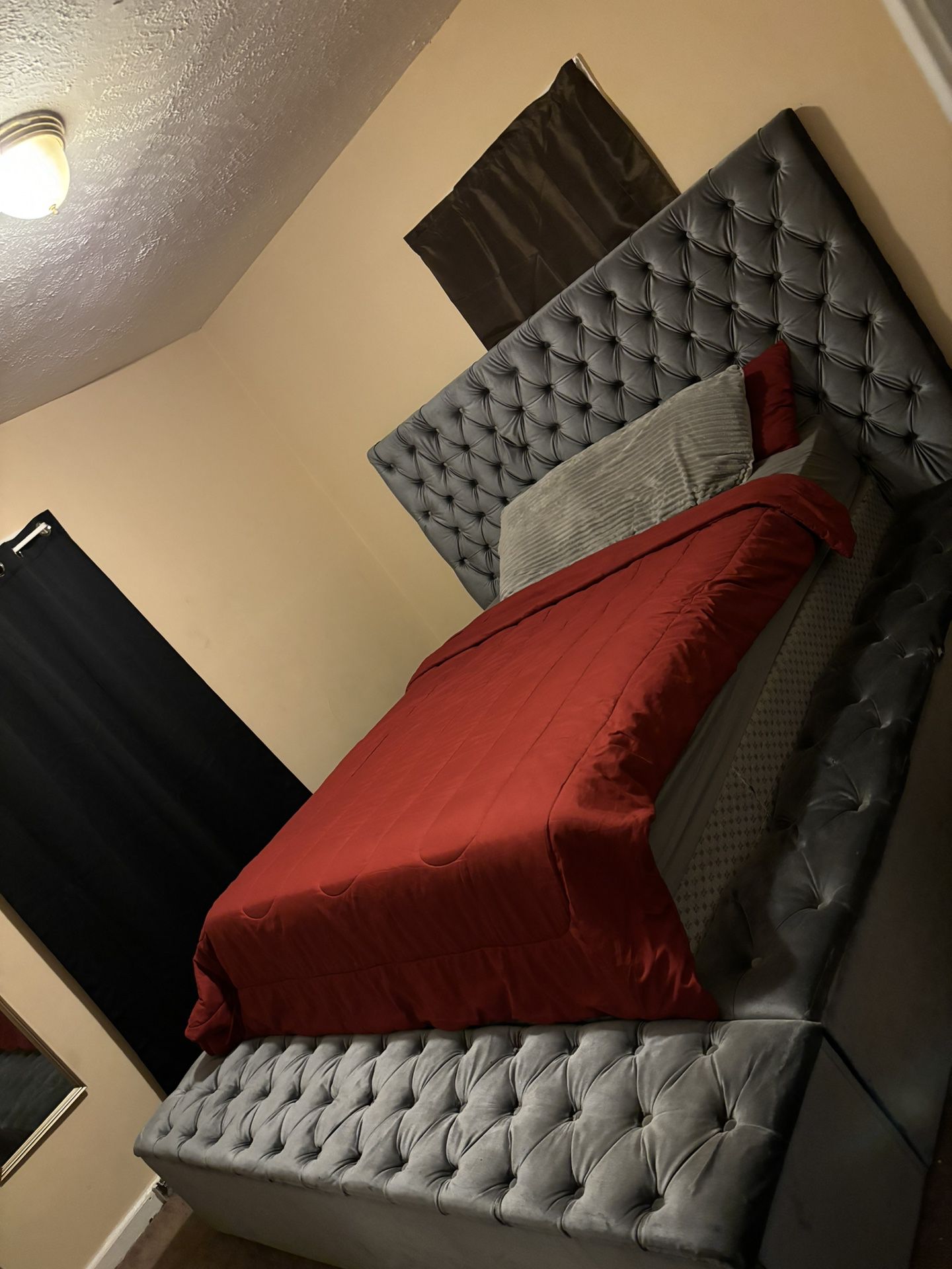 Brand new King Size Bed Frame With Couches