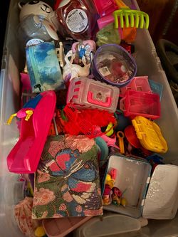 Large Lot of Mixed Kids Toys and Accessories
