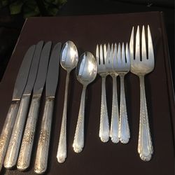 H&T Manufacturing Assorted Silverware Silver Plate
