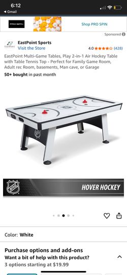 Hockey Table, Play 2- In -1 