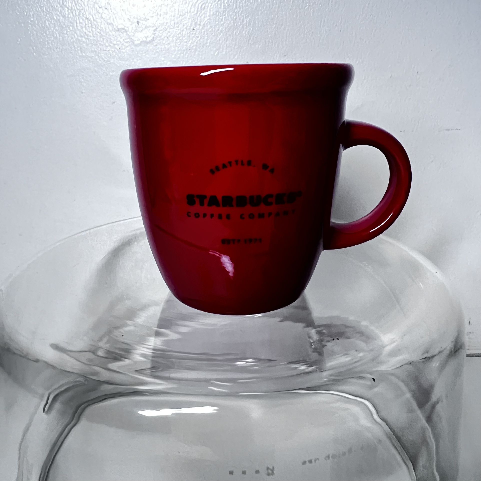 Starbucks 2016 red mini/espresso mug 3 fl oz