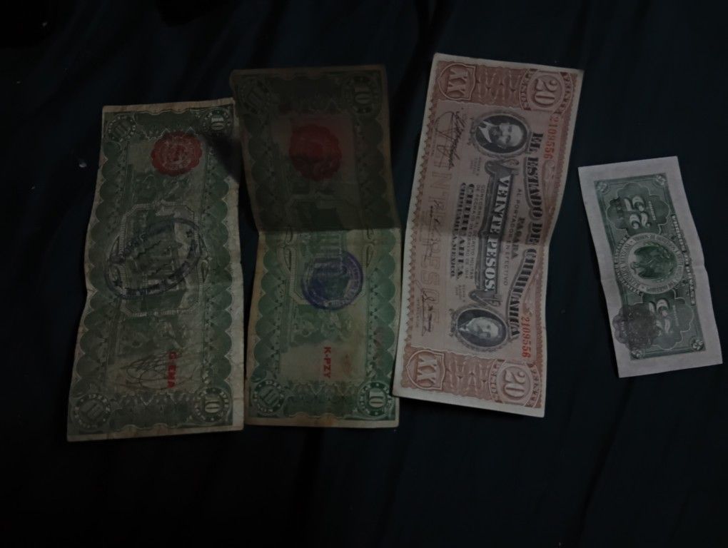 Mexican Money 1915 Chihuahua Mexico