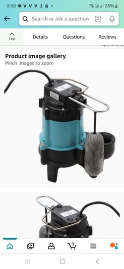 Little Giant Sewage Pump 