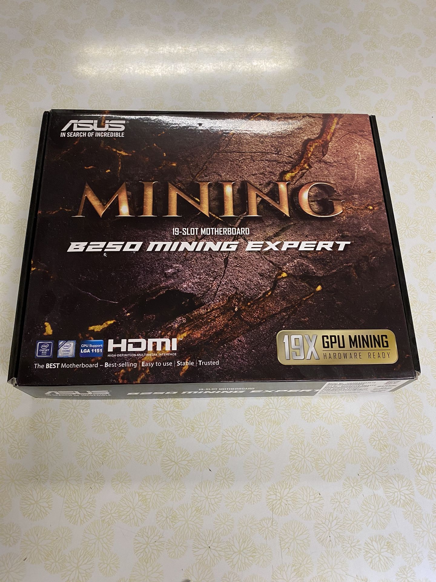 ASUS B250 Mining Expert Motherboard COMBO
