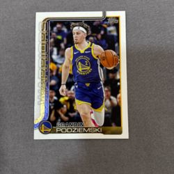 #141 Brandin Podziemski 2025-26 Topps