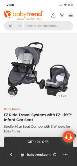 Baby trend EZ travel system