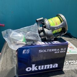 Reel New With Braided Line 