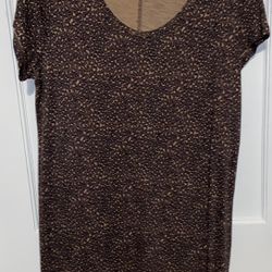 Brand new with tags Social Standard by Sanctuary short sleeve leopard printsizexlarge